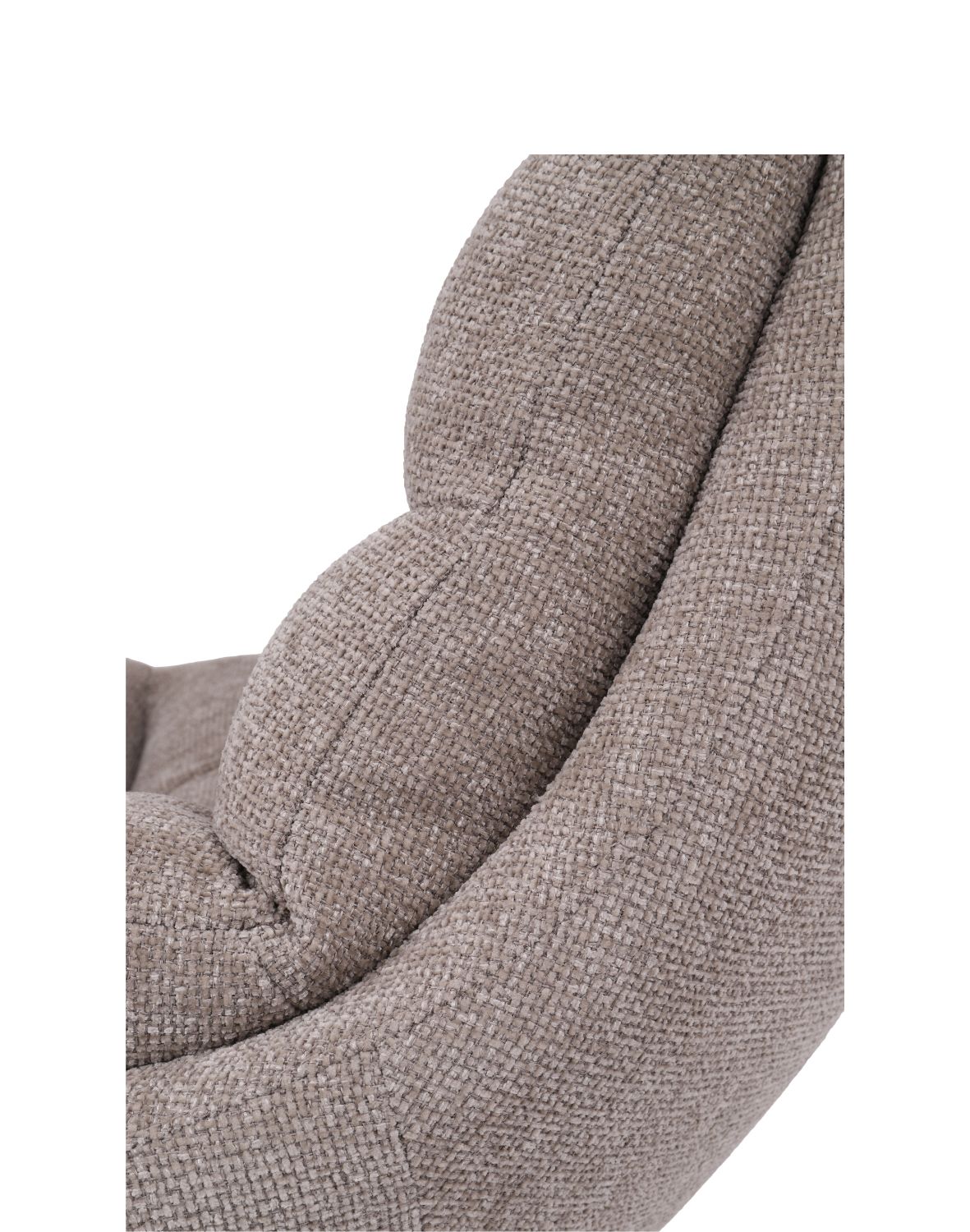 fotel obrotowy calvio, komfort i nowoczesna forma, ciemnobeżowy