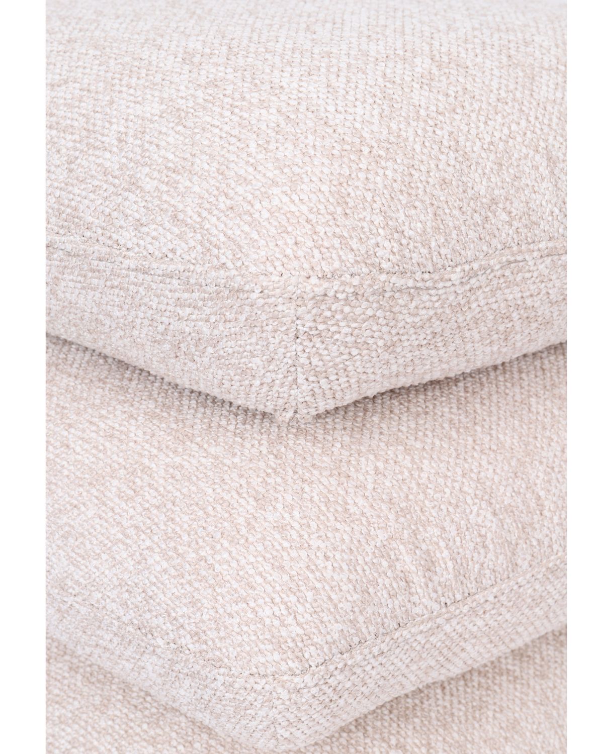 nowoczesna pufa obrotowa vario do salonu, beżowa