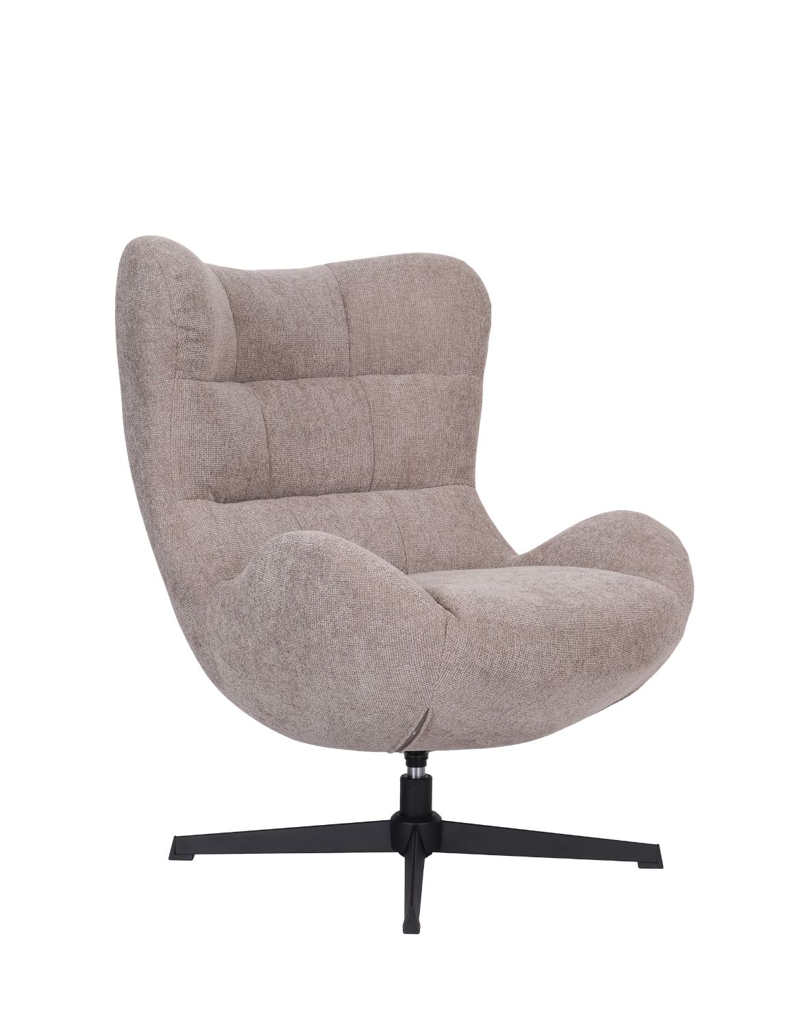 fotel obrotowy velo, ciemnobeżowy (fs77)