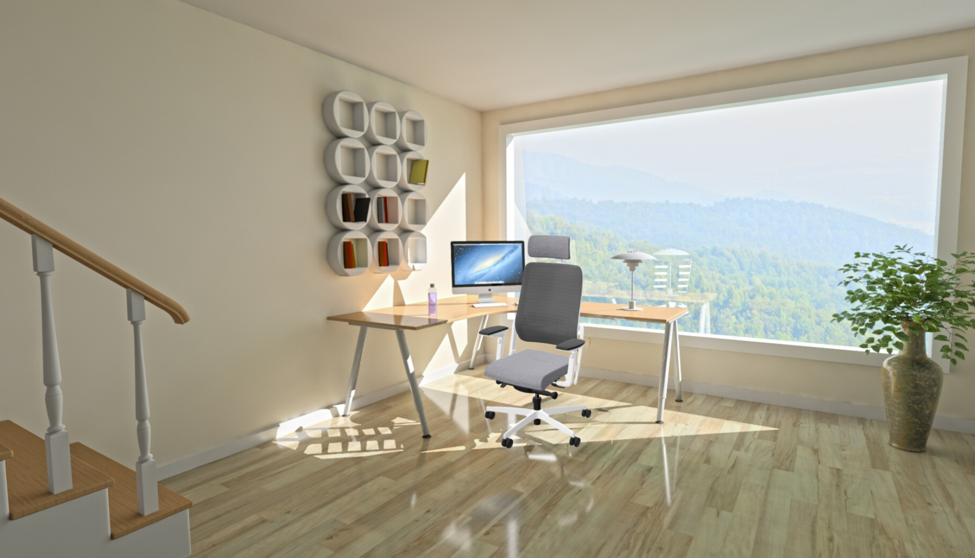 fotel xilium mesh white