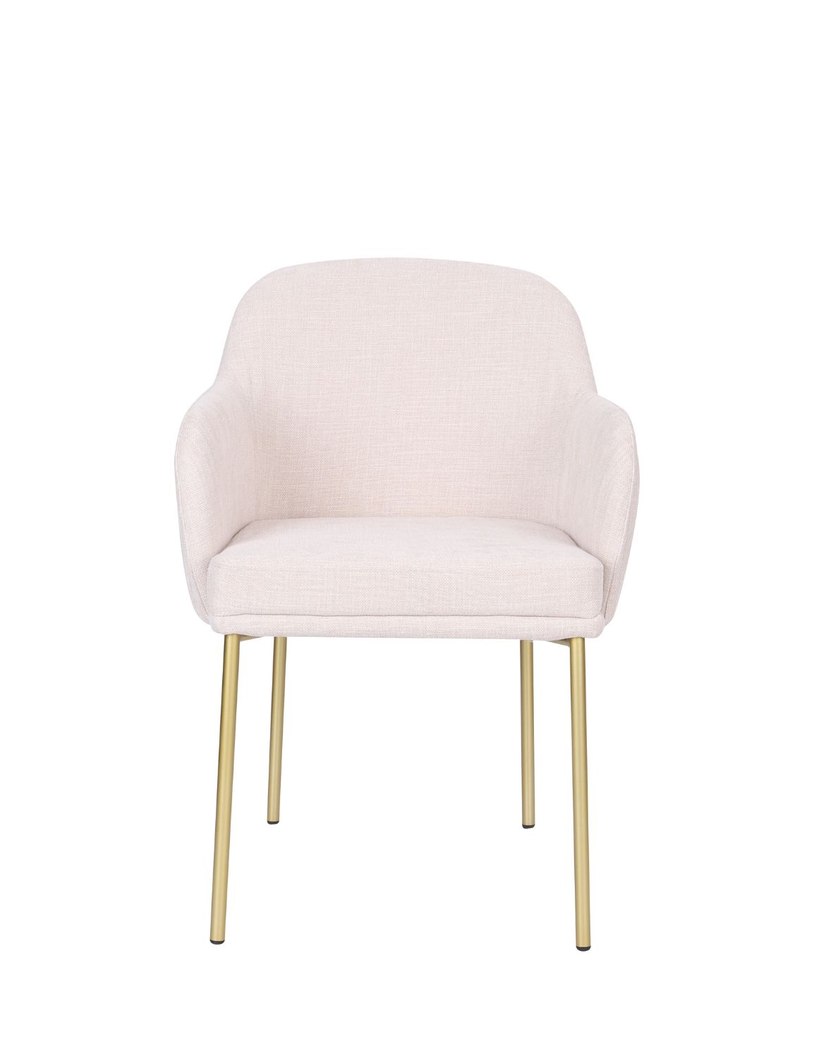 krzesło zafiro arm gold z podłokietnikami, beżowe (S2441)