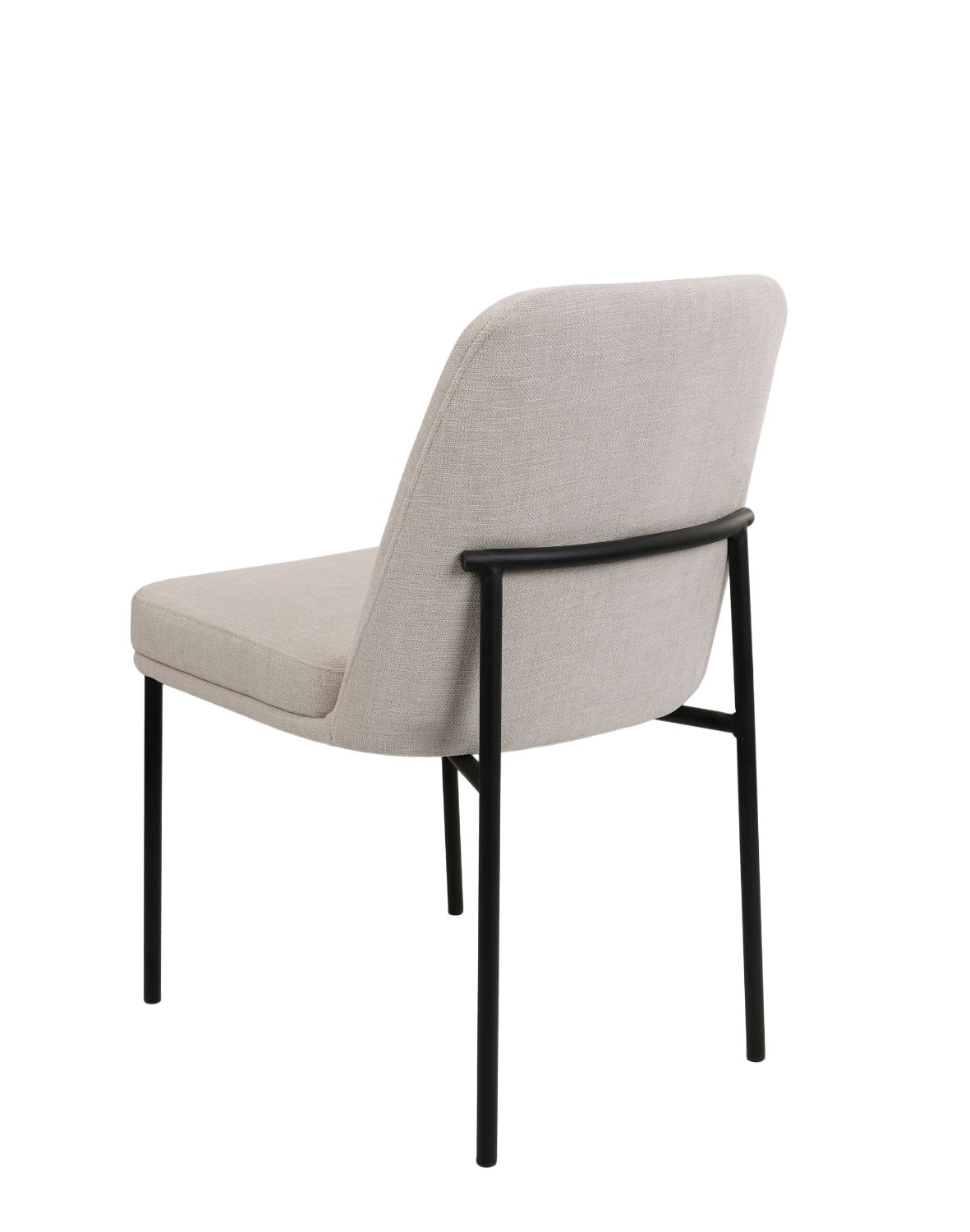 krzesło do jadalni zafiro black, beżowe (s2440)