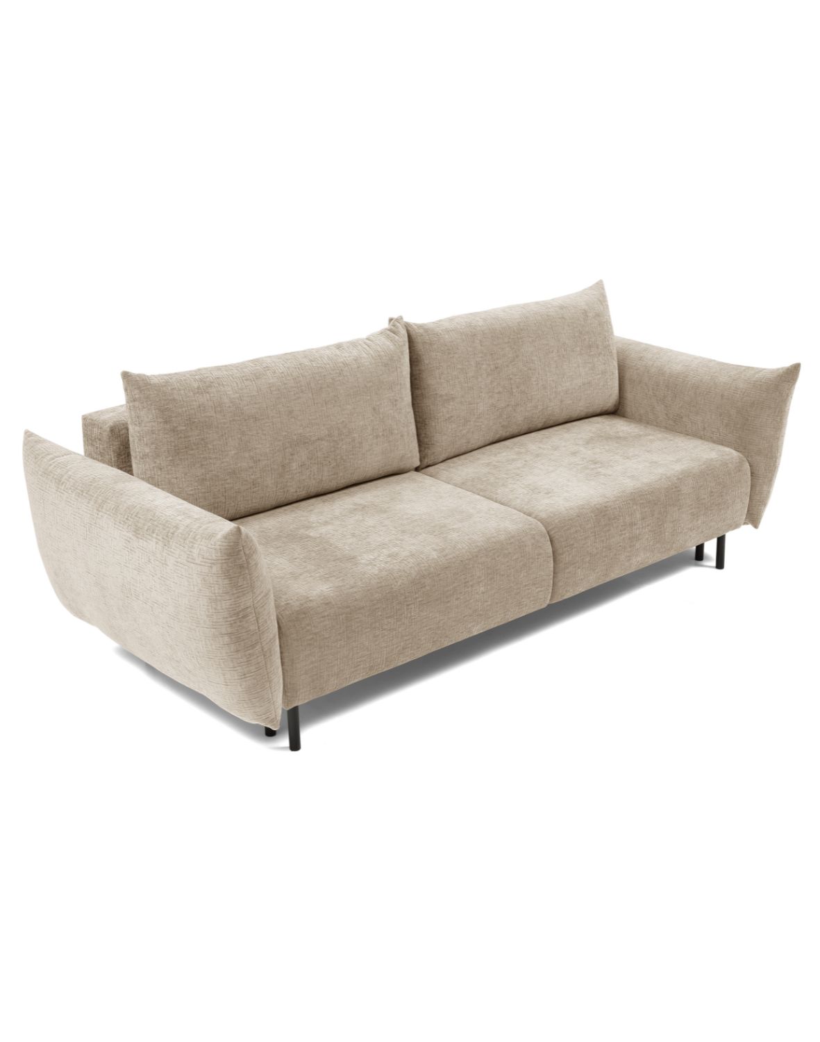 zielona sofa rozkładana adel