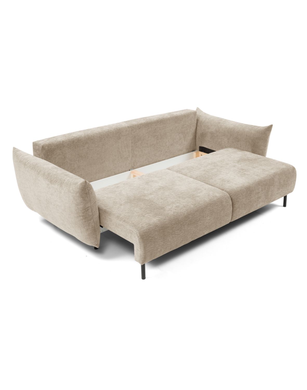 zielona sofa rozkładana adel