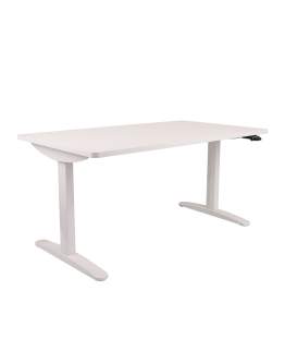 Nastaviteľný písací stôl Alto 102 White 140 cm